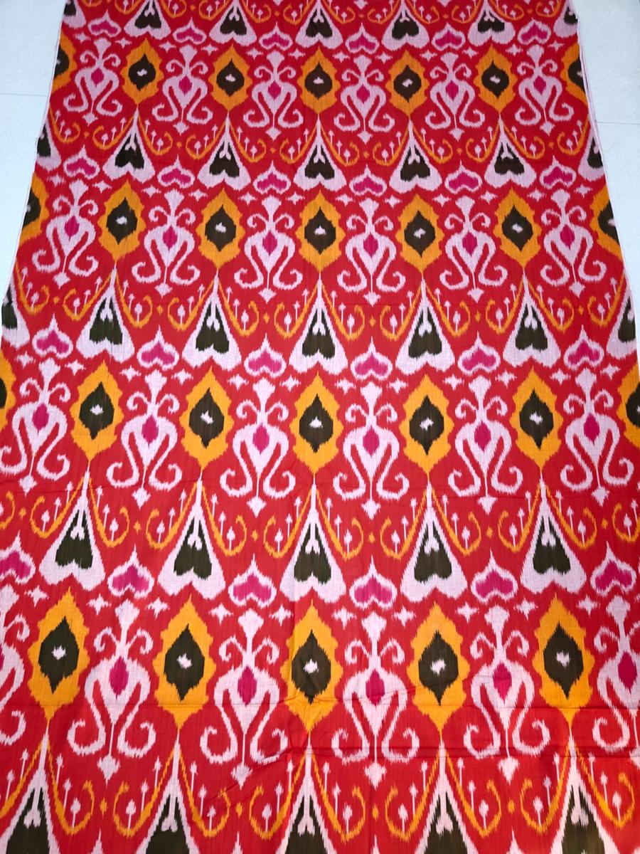 Uzbek Ikkat Fabrics