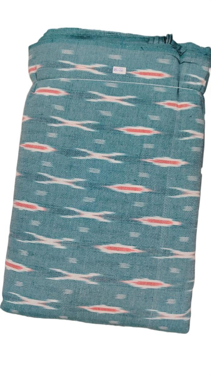 Single Ikkat Cotton Fabric