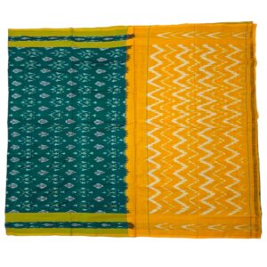 Single Ikkat Mercerized Cotton Sarees