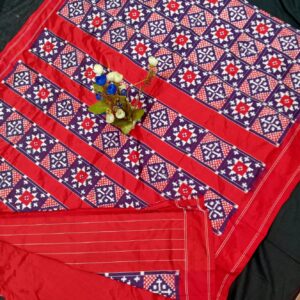 Telia Rumal Saree, Ikkat Telia Rumal Sarees, telia rumal silk saree, Double Ikat Telia Rumal Silk saree, Buy Pochampally Silk Sarees Telia Rumal Online, red black telia rumal silk saree, blue red telia rumal silk saree, Premium Double Ikat Telia Rumal Sarees, telia rumal saree manufacturers, telia rumal saree online, telia rumal silk saree price