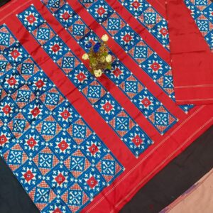 Telia Rumal Saree, Ikkat Telia Rumal Sarees, telia rumal silk saree, Double Ikat Telia Rumal Silk saree, Buy Pochampally Silk Sarees Telia Rumal Online, red black telia rumal silk saree, blue red telia rumal silk saree, Premium Double Ikat Telia Rumal Sarees, telia rumal saree manufacturers, telia rumal saree online, telia rumal silk saree price