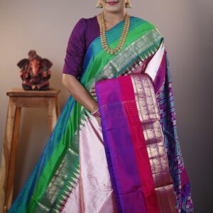 Pure Ikkat Silk Sarees Under 12000