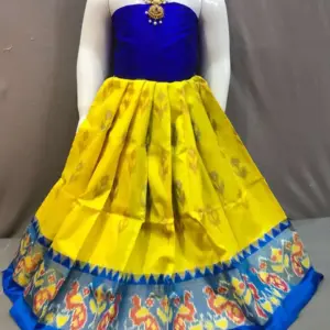 Ikkat Silk Lehengas HandloomWear