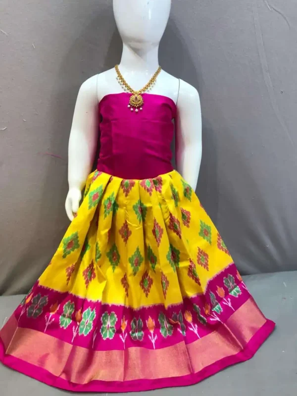 Pochampally Ikkat Small Kids Lehengas, Pochampally silk Lehengas for kids, Ikkat Pure Silk Kids Lehenga, Buy Baby Girl's silk Pochampally ikkat lehenga, 0 - 3 years pure ikkat silk lehenga material for kids, Ikkat silk lehengas for kids with price, Ikkat lehenga for kids, Ikkat pattu Langa For Baby girl, Ikkat Pattu lehengas with price, Pochampally pattu langa with price, Ikkat silk lehengas for kids online, Pochampally pattu langa for kids, Ikkat silk lehengas for kids amazon, POCHAMPALLY IKKAT KIDS BLUE WITH PINK COLOR LEHENGA, Pochampally Ikkat lehenga for small girls, Buy Pochampally Ikkat kids lehengas online, Traditional Pochampally lehengas for children, Small kids lehengas in Pochampally Ikkat, Pochampally Ikkat lehenga choli for toddlers, Handwoven Pochampally Ikkat lehengas for kids, Cotton Ikkat lehengas for little girls, Custom Pochampally lehengas for kids, Stylish Pochampally Ikkat lehengas for girls, Pochampally Ikkat lehenga dress for kids, Traditional kids lehenga choli from Pochampally, Pochampally lehengas for toddlers, Pochampally Ikkat lehengas for birthday parties, Elegant kids lehenga in Pochampally fabric, Kids lehenga choli in Pochampally Ikkat style, Lightweight Pochampally Ikkat lehenga for kids, Festive wear for small girls Pochampally Ikkat lehenga, Designer Pochampally Ikkat lehenga for children, Pochampally lehenga set for girls, Custom kids lehenga choli Pochampally, Best Pochampally Ikkat lehenga for kids, Affordable Pochampally Ikkat lehengas for toddlers, Pochampally Ikkat lehenga for girls under 5, Pochampally Ikkat lehenga for special occasions, Pochampally Ikkat lehengas for summer, Pochampally Ikkat lehenga with embroidery for kids, Pochampally Ikkat lehengas for weddings, Ikkat lehengas for small girls with floral patterns, Pochampally Ikkat lehengas with mirror work for kids, Light and breezy Pochampally lehenga for children, Pure cotton Pochampally Ikkat lehengas for kids, Small girl lehenga Pochampally Ikkat in bright colors, Buy Pochampally Ikkat lehenga set for kids, Pochampally Ikkat lehenga with matching dupatta for girls, Colorful Pochampally Ikkat lehengas for kids, Handmade Pochampally Ikkat lehengas for small girls, Soft fabric Pochampally Ikkat lehenga choli for kids, Pochampally Ikkat lehenga for kids online shop, Pochampally Ikkat lehenga for kids sale, Traditional Indian kids lehenga Pochampally style, Pochampally Ikkat lehenga for 4-year-olds, Pochampally Ikkat lehenga for Diwali, Pochampally Ikkat lehenga for Eid celebration, Pochampally Ikkat lehengas for girls with embellishments, Pochampally Ikkat lehenga with zari work for kids, Organic Pochampally Ikkat lehengas for little girls, Pochampally Ikkat lehengas for girls age 3, Pochampally Ikkat lehengas for small kids birthday, Pochampally Ikkat lehenga with tassels for girls, Kids lehenga in Pochampally Ikkat fabric with silk, Modern Pochampally Ikkat lehengas for kids, Pochampally Ikkat lehengas for girls under 10, Pochampally Ikkat lehenga with hand embroidery for kids,