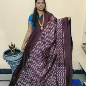 Pure Ikkat Silk Sarees Light Weight