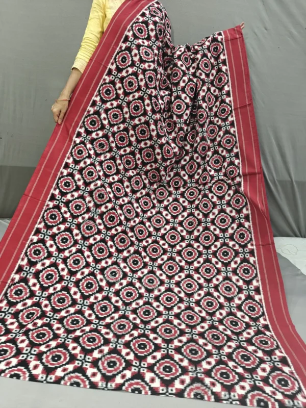 Pochampally Ikkat Telia Rumal Mercerized Cotton Sarees With Blouse, Pochampally Ikkat Cotton Telia Rumal Black Red Sari, White, Red, Black Ikkat Telia rumal Saree, Multicolor cotton handloom telia rumal double ikat cotton saree, Telia Rumal Double Ikkat Silk Saree, Telia Rumal cotton saree price, Pochampally ikkat telia rumal sarees online, Pochampally ikkat telia rumal sarees price, Pochampally ikkat telia rumal sarees wholesale, Pochampally ikkat telia rumal sarees online shopping, Telia Rumal saree in hyderabad, Telia Rumal saree origin, Telia Rumal saree online, Ikkat Telia Rumal mercerized cotton sarees, Telia Rumal Ikkat sarees, Traditional Ikkat sarees, Ikkat silk sarees, Ikkat sarees for women, Handloom Ikkat sarees, Ikkat saree online, Ikkat sarees collection, Handwoven Ikkat mercerized sarees, Authentic Ikkat sarees, Ikkat silk sarees, mercerized Cotton Ikkat sarees, Telia Rumal mercerized cotton sarees, Pure silk Ikkat sarees, mercerized Telia Rumal fabric, Ikkat cotton sarees for daily wear, Ikkat handloom mercerized sarees, Pure Ikkat sarees, mercerized cotton Ikkat fabric for sarees, Buy Pochampally Ikkat Telia Rumal sarees online, Best Pochampally Ikkat Telia Rumal sarees for weddings, Traditional Pochampally Ikkat Telia Rumal sarees for brides, Handwoven Pochampally Ikkat Telia Rumal sarees collection, Affordable Pochampally Ikkat Telia Rumal cotton sarees in India, Authentic Pochampally Ikkat Telia Rumal sarees online, Pochampally Ikkat Telia Rumal sarees for special occasions, Where to buy original Pochampally Ikkat sarees online, Pochampally Ikkat Telia Rumal sarees with zari border, Pure Pochampally Ikkat Telia Rumal sarees for weddings, Pure silk Pochampally Ikkat Telia Rumal sarees, Best cotton Pochampally Ikkat Telia Rumal sarees for daily wear, Traditional handloom cotton Pochampally Ikkat Telia Rumal sarees, Buy Pochampally Ikkat Telia Rumal sarees made with linen fabric, Pochampally Ikkat Telia Rumal sarees in pure cotton material, Pochampally Ikkat mercerized Telia Rumal sarees for summer wear, Silk and cotton blend Pochampally Ikkat Telia Rumal sarees, Pochampally Ikkat Telia Rumal cotton sarees in handloom cotton, Affordable silk Pochampally Ikkat Telia Rumal sarees online, Pochampally Ikkat Telia Rumal sarees made from eco-friendly fabric, Best Pochampally Ikkat Telia Rumal sarees for Diwali, Pochampally Ikkat Telia Rumal sarees for festive celebrations, Wedding Pochampally Ikkat Telia Rumal sarees with traditional designs, Elegant Pochampally Ikkat Telia Rumal sarees for evening parties, Traditional Pochampally Ikkat Telia Rumal sarees for festivals, Pochampally Ikkat Telia Rumal sarees for puja ceremonies, Bridal Pochampally Ikkat Telia Rumal sarees in red, Pochampally Ikkat Telia Rumal mercerized sarees for engagement ceremonies, Pochampally Ikkat Telia Rumal sarees for Navratri, Buy Pochampally Ikkat Telia Rumal sarees for weddings , Red Pochampally Ikkat Telia Rumal sarees for weddings, Blue Pochampally Ikkat Telia Rumal cotton sarees for festivals, Pochampally Ikkat Telia Rumal cotton sarees in green with traditional patterns, Pink Pochampally Ikkat Telia Rumal sarees for parties, Black Pochampally Ikkat Telia Rumal sarees with zari work, Yellow Pochampally Ikkat Telia Rumal sarees for summer, Golden Pochampally Ikkat Telia Rumal sarees for weddings, White Pochampally Ikkat Telia Rumal sarees for holy events, Pochampally Ikkat Telia Rumal sarees in multicolor designs, Orange Pochampally Ikkat Telia Rumal sarees with handwoven patterns, Pochampally Ikkat Telia Rumal sarees with geometric patterns, Floral design Pochampally Ikkat Telia Rumal cotton sarees, Modern Pochampally Ikkat Telia Rumal sarees with bold prints, Traditional Pochampally Ikkat Telia Rumal sarees with motifs, Pochampally Ikkat Telia Rumal sarees with diamond patterns, Unique designs in Pochampally Ikkat Telia Rumal sarees, Pochampally Ikkat Telia Rumal cotton sarees with zigzag designs, mercerized threadwork on Pochampally Ikkat Telia Rumal sarees, Classic Pochampally Ikkat Telia Rumal saree with border designs, Minimalist Pochampally Ikkat Telia Rumal sarees for casual wear, How Pochampally Ikkat Telia Rumal sarees are made, Pochampally Ikkat Telia Rumal weaving process explained, History of Pochampally Ikkat Telia Rumal sarees, Telia Rumal weaving technique in Pochampally, Pochampally Ikkat Telia Rumal cotton sarees and their cultural significance, Traditional Ikkat Telia Rumal weaving from Pochampally, Handloom Pochampally Ikkat Telia Rumal saree artisans, Pochampally Ikkat Telia Rumal weaving artisans, Why Pochampally Ikkat Telia Rumal sarees are special, Pochampally Ikkat Telia Rumal sarees with authentic weaving, Best place to buy Pochampally Ikkat Telia Rumal sarees online, Affordable Pochampally Ikkat Telia Rumal sarees with free shipping, Pochampally Ikkat Telia Rumal sarees at discounted prices, Buy Pochampally Ikkat Telia Rumal sarees in India, Where to find genuine Pochampally Ikkat Telia Rumal sarees, Pochampally Ikkat Telia Rumal sarees at the best prices online, Top online stores for mercerized Pochampally Ikkat Telia Rumal sarees, How to order Pochampally Ikkat Telia Rumal sarees online, Pochampally Ikkat Telia Rumal sarees delivery options, Buy handcrafted Pochampally Ikkat Telia Rumal sarees directly from artisans, How to wash Pochampally Ikkat Telia Rumal cotton sarees, Pochampally Ikkat Telia Rumal saree care tips, Storing Pochampally Ikkat Telia Rumal sarees properly, Ironing tips for Pochampally Ikkat Telia Rumal cotton sarees, Pochampally Ikkat Telia Rumal cotton saree cleaning guide, Preserving the colors of Pochampally Ikkat Telia Rumal sarees, How to remove stains from Pochampally Ikkat Telia Rumal sarees, Best way to fold Pochampally Ikkat Telia Rumal sarees, Maintaining the sheen of Pochampally Ikkat Telia Rumal sarees, Protecting Pochampally Ikkat Telia Rumal sarees from damage, Bridal Pochampally Ikkat Telia Rumal sarees for South Indian weddings, Wedding-ready Pochampally Ikkat Telia Rumal sarees in red, Pochampally Ikkat Telia Rumal sarees with wedding embellishments, Elegant bridal Pochampally Ikkat Telia Rumal sarees with gold borders, Traditional bridal wear Pochampally Ikkat Telia Rumal sarees, South Indian bridal Pochampally Ikkat Telia Rumal sarees for weddings, Affordable bridal Pochampally Ikkat Telia Rumal sarees for destination weddings, Pochampally Ikkat Telia Rumal sarees for engagement ceremonies, Wedding Pochampally Ikkat Telia Rumal sarees with custom designs, Designer bridal Pochampally Ikkat Telia Rumal sarees, Pochampally Ikkat Telia Rumal sarees from Telangana, Ikkat Telia Rumal sarees from Andhra Pradesh, Traditional Pochampally Ikkat sarees for cultural events, Pochampally Ikkat Telia Rumal sarees heritage in India, Celebrating regional craftsmanship with Pochampally Ikkat Telia Rumal sarees, South Indian Pochampally Ikkat Telia Rumal sarees, Pochampally Ikkat Telia Rumal sarees as heritage items, Supporting artisans with Pochampally Ikkat Telia Rumal sarees, Regional significance of Pochampally Ikkat Telia Rumal sarees, Pochampally Ikkat Telia Rumal sarees cultural legacy,