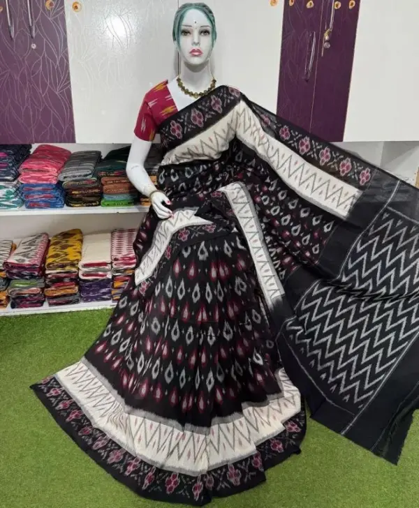 Double ikkat mercerized cotton sarees, pochampally cotton sarees online, Ikat mercerised Cotton sarees, Pochampally mercerized cotton Sarees, IKAT Sarees, Buy Double ikkat saree online at best price, Pure Pochampally Cotton Sarees, IKKAT COTTON SAREES with price, Double Ikkat Cotton Sarees, Double ikkat mercerized cotton sarees wholesale, Ikkat cotton sarees with price, Double ikkat mercerized cotton sarees online shopping, Cotton sarees below 5000, Pure ikkat cotton sarees,Ikkat Pochampally Cotton Sarees, Double Ikat Sarees, Stunning Mercerized Handloom Pochampally Ikkat Sarees, pochampally Double Ikkat Saree, Pochampally Ikkat Cotton Saree, Mercerized Cotton Saree, Pochampally Ikkat Sarees Online, Double Ikkat Mercerized Cotton Saree, Handloom Sarees, Ikkat Saree Collection, Traditional Saree, Authentic Pochampally Ikkat Saree, Designer Double Ikkat Wedding Saree, Ikkat Special Saree, double ikkat handloom cotton saree, Handwoven Ikkat Cotton Saree for Festivals, Buy Pochampally Double Ikkat Saree Online, Ikkat Saree for Parties, High-Quality Double Ikat Weave Handloom Cotton Saree, Double Ikkat Mercerised Cotton Saree, Latest Pochampally Ikkat Designer Mercerised Cotton Saree, Ikkat Sico Silk Cotton Sarees With Blouse, Cotton Saree, Woven double Ikkat Cotton saree, Ikat Teliya Cotton Saree, Pochampally Ikkat Cotton cream With Yellow Color Saree, Double Ikkat Special Designer Mercerised Cotton Saree, Double Ikkat Pochampally Mercerized cotton saree Light Weight Without Blouse, Black Orange Handloom Mercerized Cotton Saree, Mercerised double Ikkat pochampalli cotton saree in white with purple, Handloom Pochampally Woven Ikat Cotton Saree, Pochampally Cotton Double Ikat Black Saree, Woven Ikkat Pochampally Cotton saree, Mercerized cotton saree Light Weight With Blouse,