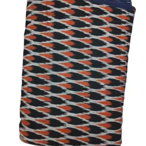 Pochampally Single ikkat cotton fabric material | Handloom Fabrics -  ICF00001