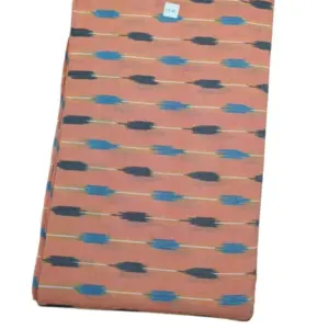 Pochampally Single ikkat cotton fabric material | Handloom Fabrics -  ICF000014