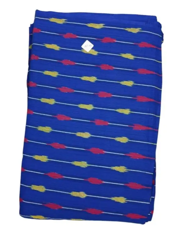 Pochampally Single ikkat cotton fabric material | Handloom Fabrics -  ICF000016