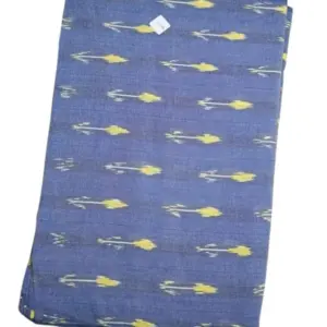 Pochampally Single ikkat cotton fabric material | Handloom Fabrics -  ICF000017