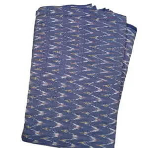 Pochampally Single ikkat cotton fabric material | Handloom Fabrics -  ICF00002
