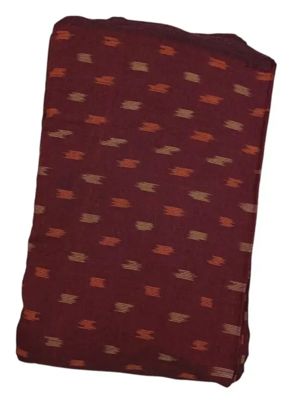 Pochampally Single ikkat cotton fabric material | Handloom Fabrics -  ICF000024