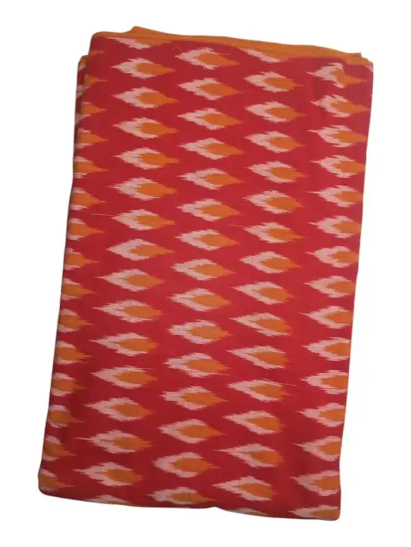 Pochampally Single ikkat cotton fabric material | Handloom Fabrics -  ICF000027
