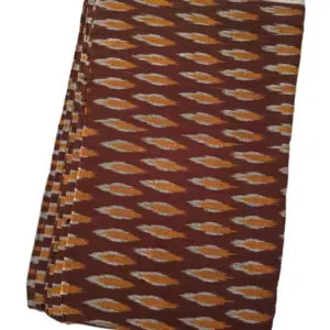 Pochampally Single ikkat cotton fabric material | Handloom Fabrics -  ICF000043