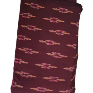Pochampally Single ikkat cotton fabric material | Handloom Fabrics -  ICF000044