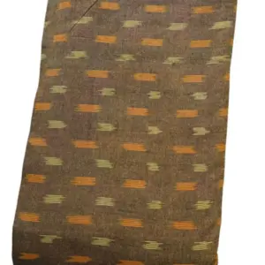 Pochampally Single ikkat cotton fabric material | Handloom Fabrics -  ICF000055