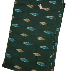Pochampally Single ikkat cotton fabric material | Handloom Fabrics -  ICF000059