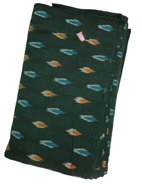 Pochampally Single ikkat cotton fabric material | Handloom Fabrics -  ICF000059