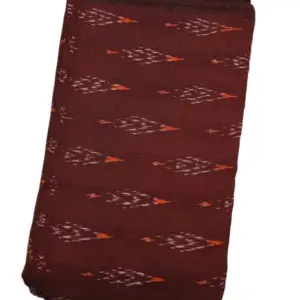 Pochampally Single ikkat cotton fabric material | Handloom Fabrics -  ICF00006