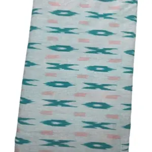 Pochampally Single ikkat cotton fabric material | Handloom Fabrics -  ICF000067