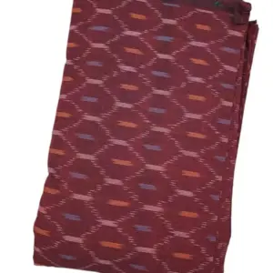 Pochampally Single ikkat cotton fabric material | Handloom Fabrics -  ICF000068