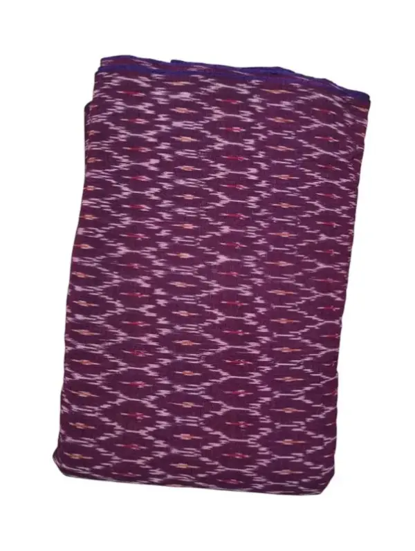 Pochampally Single ikkat cotton fabric material | Handloom Fabrics -  ICF00007