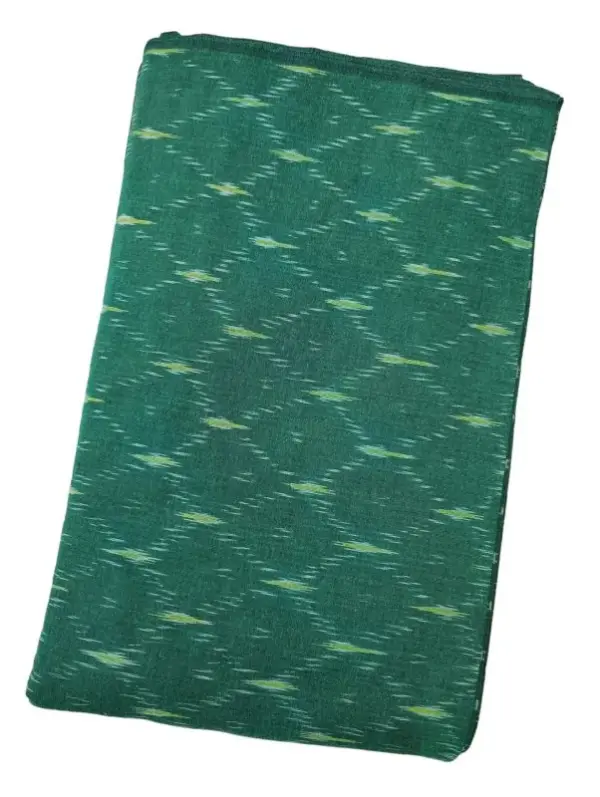 Pochampally Single ikkat cotton fabric material | Handloom Fabrics -  ICF000083
