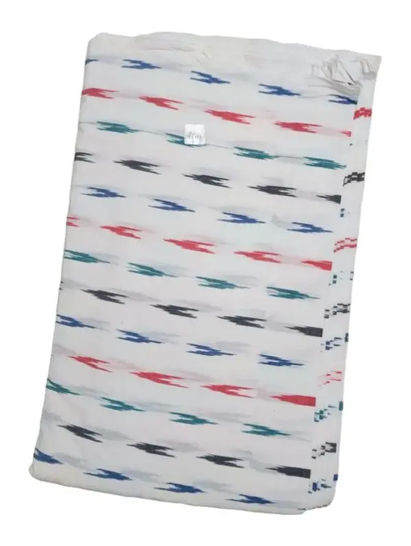 Pochampally Single ikkat cotton fabric material | Handloom Fabrics -  ICF000086