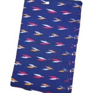 Pochampally Single ikkat cotton fabric material | Handloom Fabrics -  ICF000092