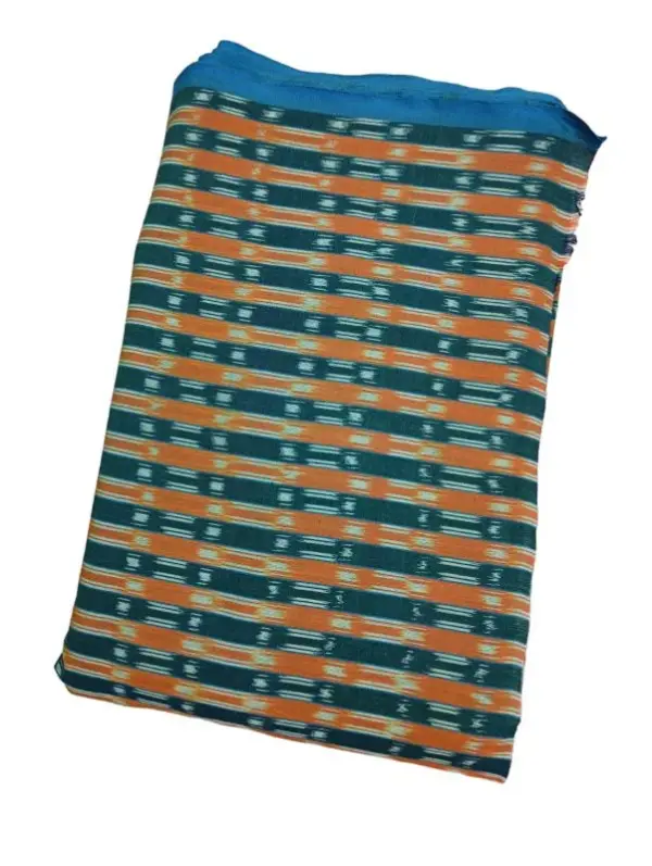 Pochampally Single ikkat cotton fabric material | Handloom Fabrics -  ICF000095