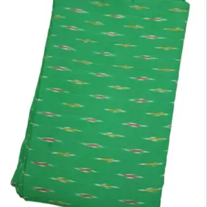 Pochampally Single ikkat cotton fabric material | Handloom Fabrics -  ICF000098