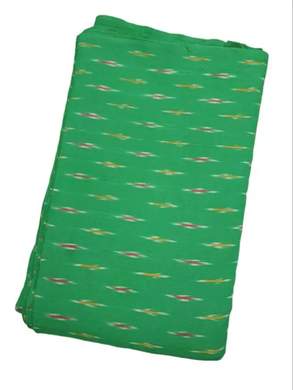 Pochampally Single ikkat cotton fabric material | Handloom Fabrics -  ICF000098