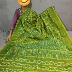 Pochampally Ikkat  Silk  Saree Light Weight With Blouse | Handloom Sarees -PRSS700022