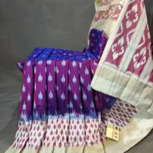 Pochampally Ikkat  Silk  Saree Light Weight With Blouse | Handloom Sarees -PRSS700025