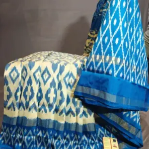 Pochampally Ikkat  Silk  Saree Light Weight With Blouse | Handloom Sarees -PRSS700028