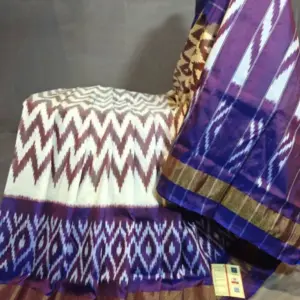 Pochampally Ikkat  Silk  Saree Light Weight With Blouse | Handloom Sarees -PRSS700033