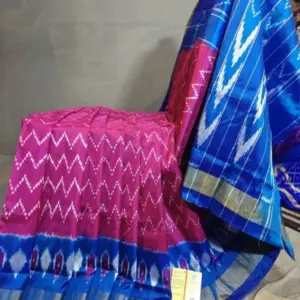 Pochampally Ikkat  Silk  Saree Light Weight With Blouse | Handloom Sarees -PRSS700035