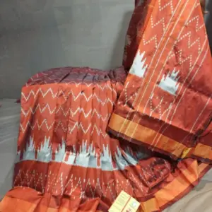 Pochampally Ikkat  Silk  Saree Light Weight With Blouse | Handloom Sarees -PRSS700039