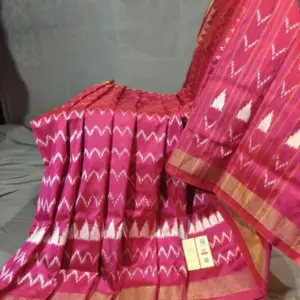 Pochampally Ikkat  Silk  Saree Light Weight With Blouse | Handloom Sarees -PRSS700041