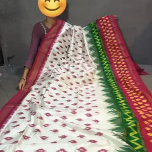 Pochampally Ikkat  Silk  Saree Light Weight With Blouse | Handloom Sarees -PRSS700047