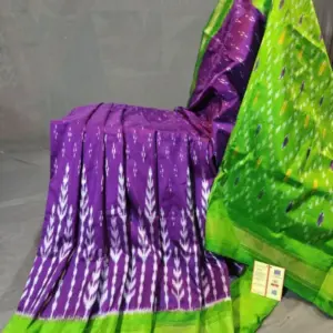 Pochampally Ikkat  Silk  Saree Light Weight With Blouse | Handloom Sarees -PRSS700051