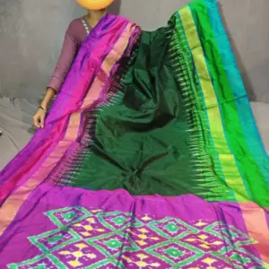 Pochampally Ikkat  Silk  Saree Light Weight With Blouse | Handloom Sarees -PRSS700059