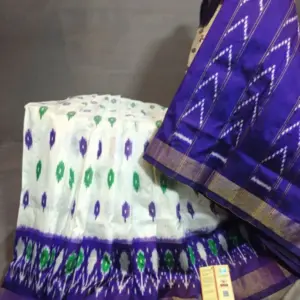 Pochampally Ikkat  Silk  Saree Light Weight With Blouse | Handloom Sarees -PRSS700061