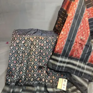 Pochampally Ikkat  Silk  Saree Light Weight With Blouse | Handloom Sarees -PRSS700063