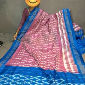 Pochampally Ikkat  Silk  Saree Light Weight With Blouse | Handloom Sarees -PRSS700066