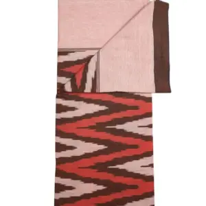 Pochampally Ikkat HandWovened 100% Cotton Single Bedsheet No Pillow Covers - ISB00010