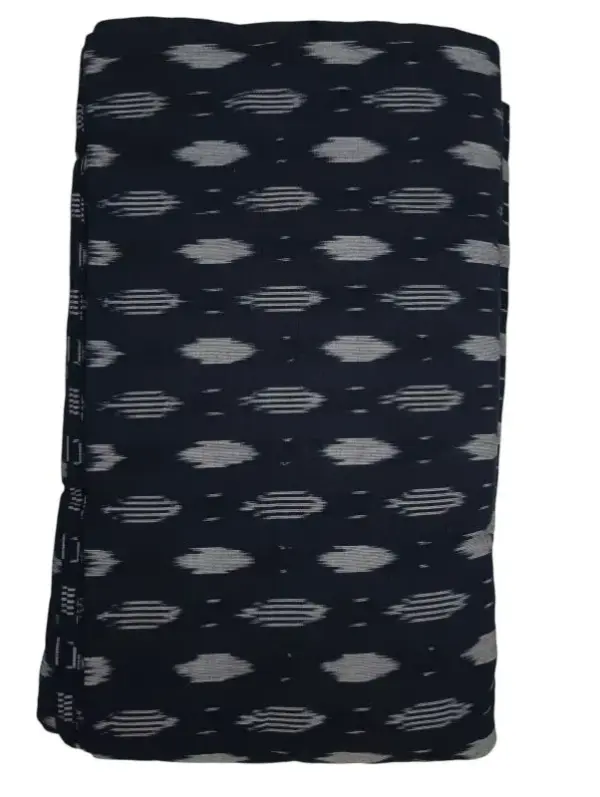 ikkat cotton fabric, Pochampally single ikat handloom cotton fabric, pure cotton fabric, Pure ikat cotton fabric