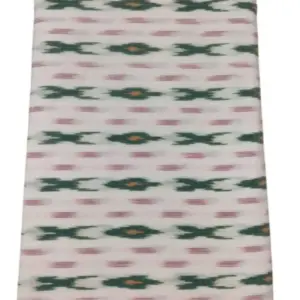 ikkat cotton fabric, Pochampally single ikat handloom cotton fabric, pure cotton fabric, Pure ikat cotton fabric