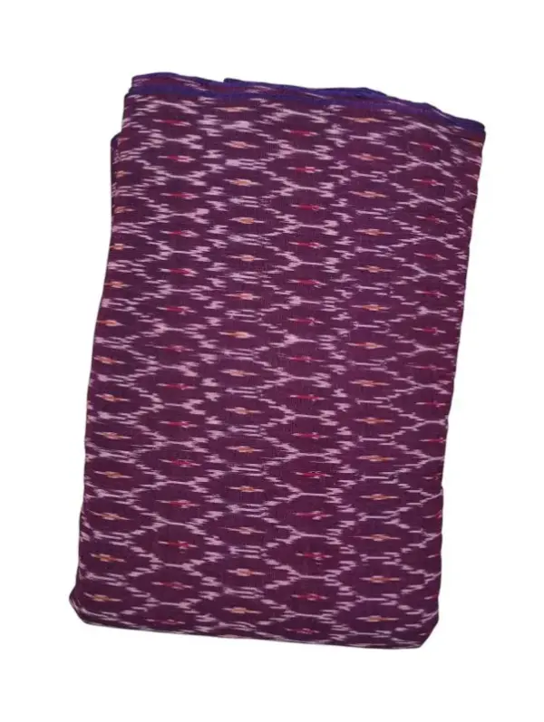 ikkat cotton fabric, Pochampally single ikat handloom cotton fabric, pure cotton fabric, Pure ikat cotton fabric